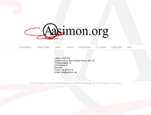 Tablet Screenshot of aasimon.org